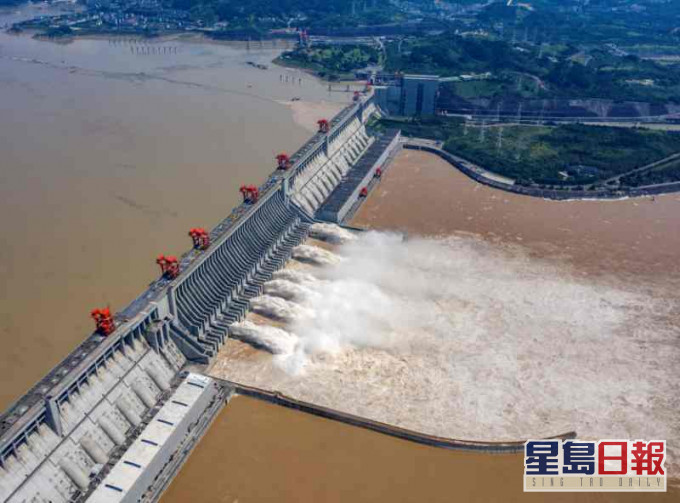 三峽水庫水位將波動地下降。新華社