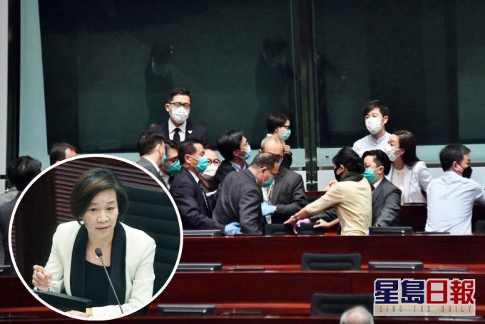 梁美芬表示,在議會內設立處罰階梯,就好似建立「家規」。 資料圖片