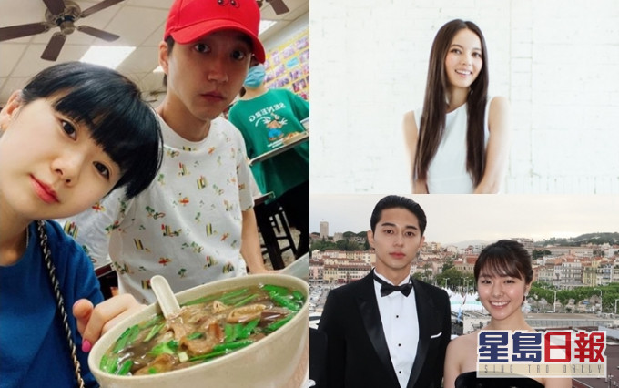 三甲分別係福原愛、Becky及東出昌大。
