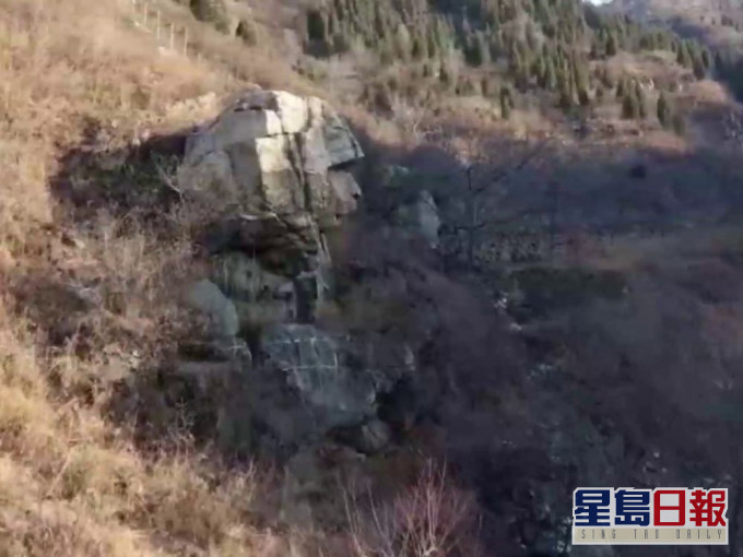 山東25億年前奇石似足獅身人面像。(網圖)