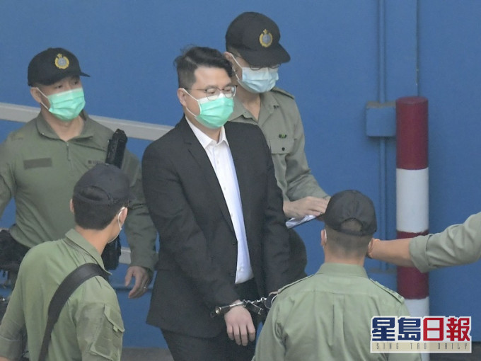 尹兆堅今到高等法院申請保釋。
