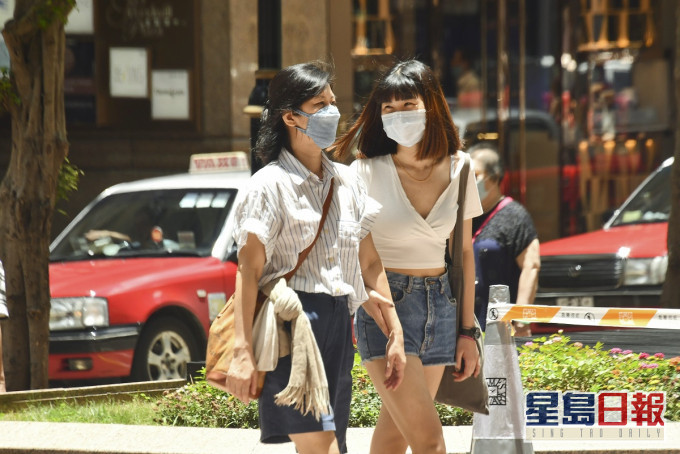 天文台錄得最炎熱的春分。資料圖片