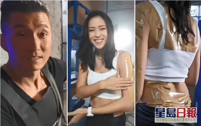 見到Tiffany的另類安全措拖,山聰忍不住笑她。
