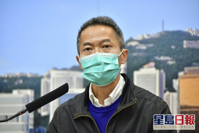 衞生署衞生防護中心總監黃加慶。資料圖片