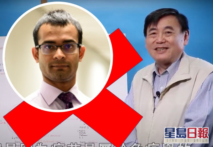 薛达(小图)批评顾小培的说法毫无科学根据。Siddharth Sridhar FB
