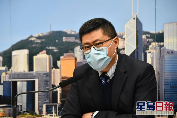 医管局总行政经理张子峯。 资料图片