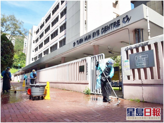 中心昨日已有3名文員確診。資料圖片