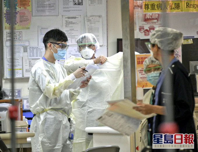 该会指,两名医护需接受隔离检疫,直接导致前线人手减少。资料图片