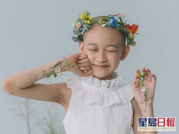 11歲少女小露確診淋巴癌,從崩潰到積極面對。(網圖)