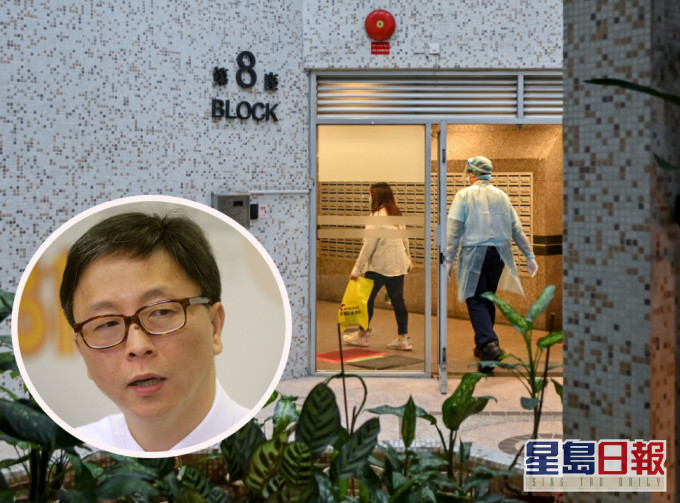 何栢良倡為梨木樹邨家居檢疫人士進行檢測。 資料圖片