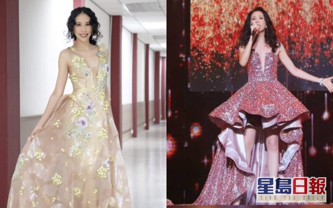 Karen嘅頂級身形着咩都咁靚。