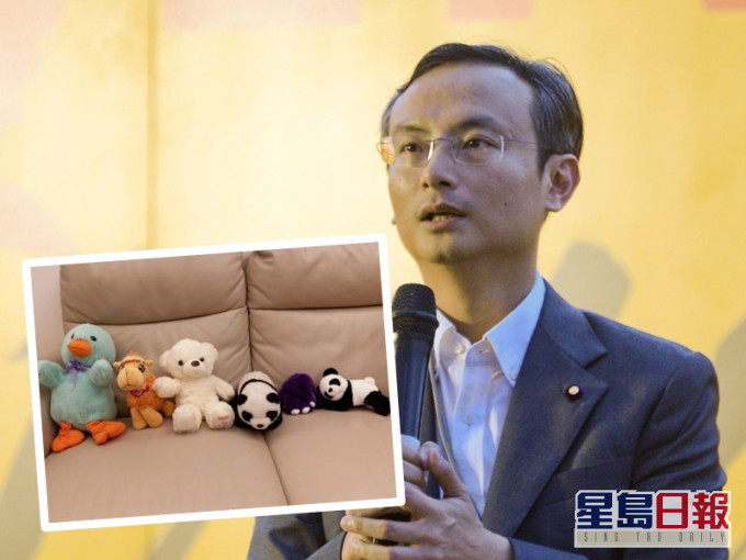 陳沛然拯救愛女公仔。