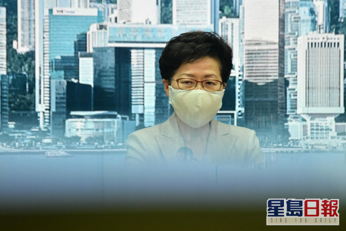 行政長官林鄭月娥表示優先為九龍東食肆、安老院等4個群組進行病毒檢測。
