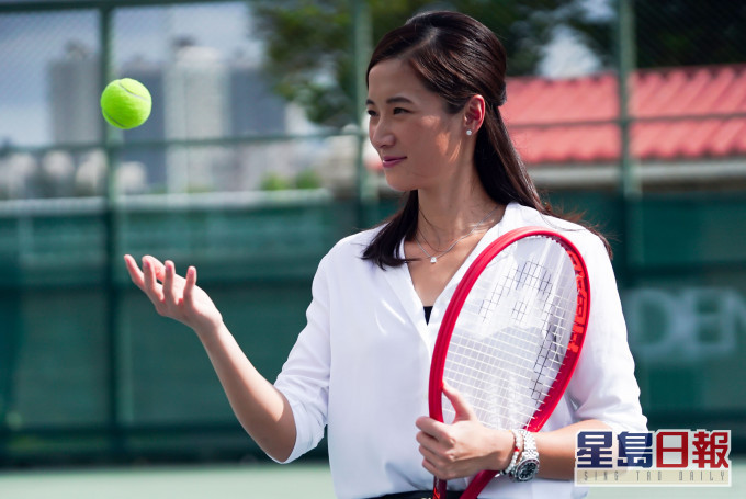 张玲宣布退役。香港网球总会提供相片