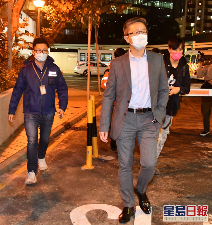 警务处副处长萧泽颐到场视察