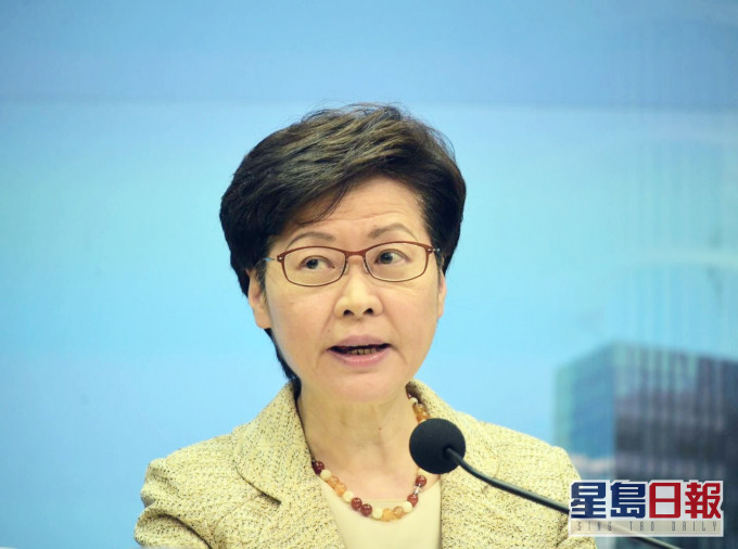 林鄭月娥解釋,《香港國安法》列明國家安全委員會檢視的資料都不能透露,有關決定不能進行司法覆核。