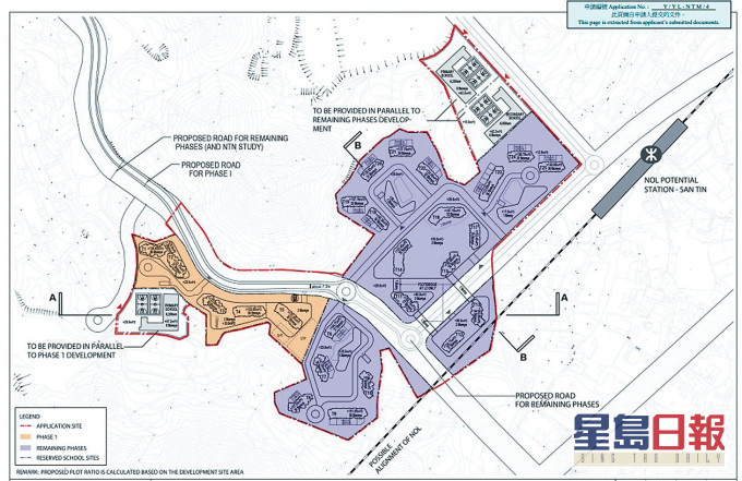 新地及置地持有的石湖圍項目早年已申建約11292伙。
