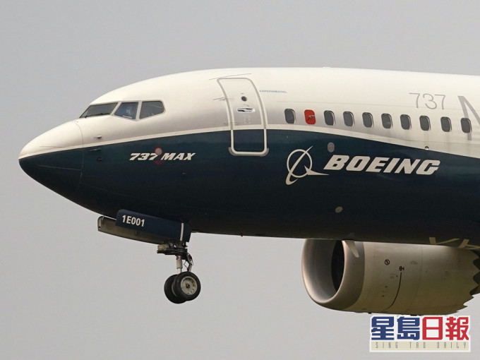 歐洲航空安全局指,對「波音737MAX」客機安全有信心。AP資料圖片