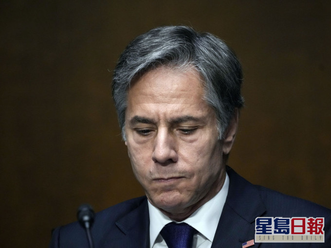 美國國務卿布林肯強調,政府會確保塔利班遵守不讓阿富汗成為恐襲基地的承諾。AP圖片