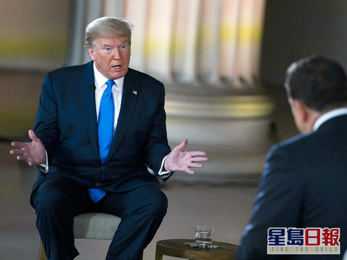 特朗普称关税是对华「终极惩罚」,扬言终止贸易协议。AP