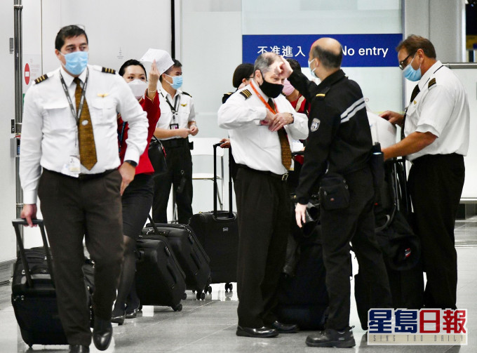 陳帆感謝航空業從業員在艱苦困難時刻緊守崗位。資料圖片