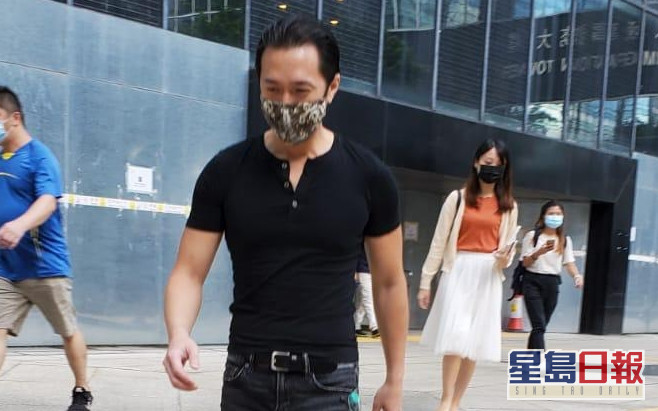 案發日替岑子杰「擋刀」的羅姓友人列席聆訊。蕭文軒攝