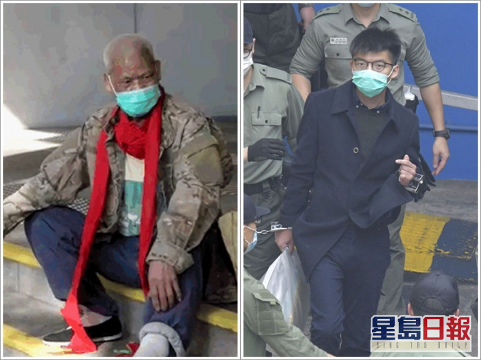古思尧与黄之锋参与未经批准集结二人下午判刑。