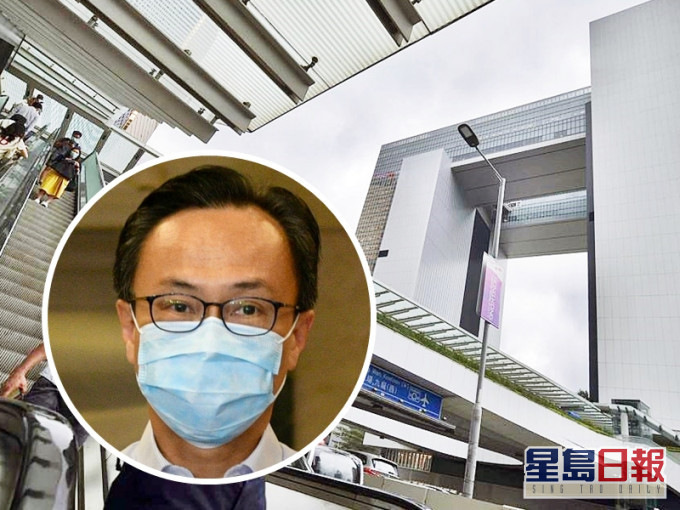 公務員事務局局長聶德權(小圖)指,政府將研究申請政府基金的企業是否需要宣誓。資料圖片