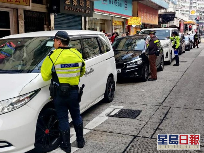 警方由去年2月至今年1月發出125,82張定額罰款通知書。 資料圖片