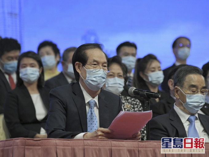 盧文端表示,有符合選委要求的民主派人士如參選立法會,他樂意提名。資料圖片