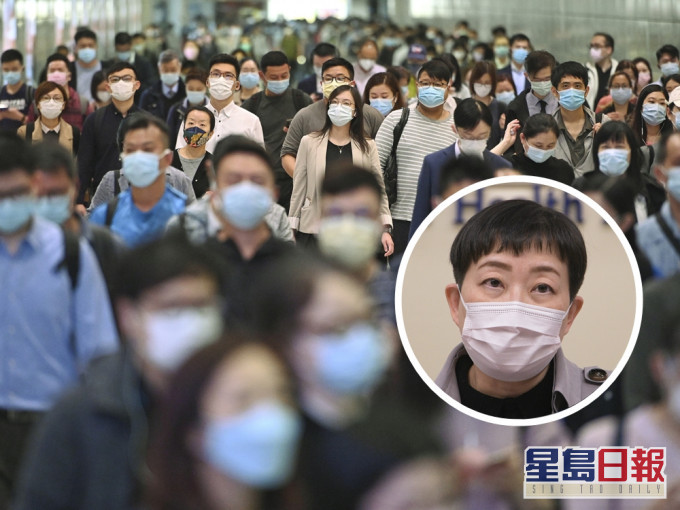 張竹君指,本港今日新增18宗新冠肺炎確診個案。資料圖片