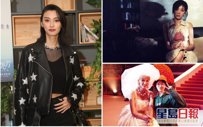 王丹妮昨晚出席一個關於梅姐的音樂會。