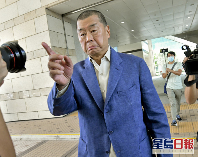 壹傳媒創辦人黎智英。資料圖片