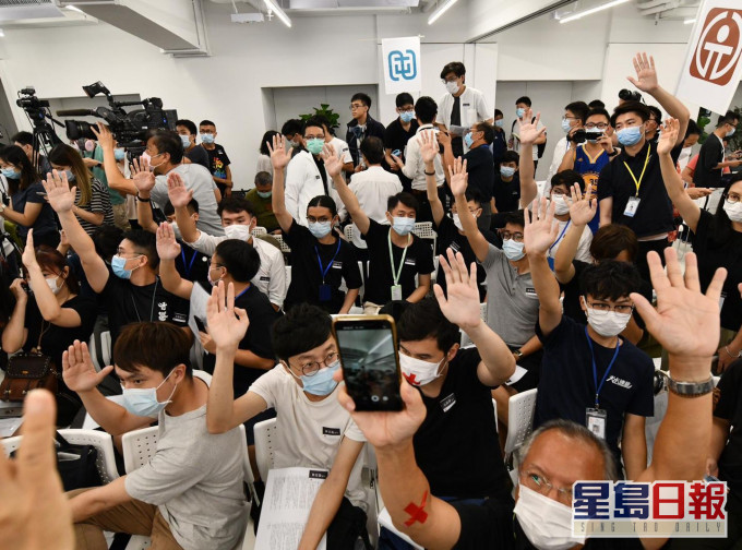 17区区议会通过要求撤回「港区国安法」的动议。