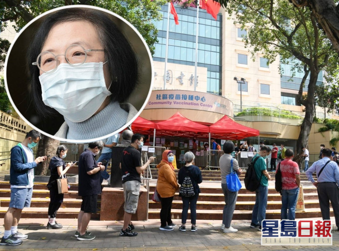 陳肇始指,疫苗接種是抗疫策略的重中之重。資料圖片