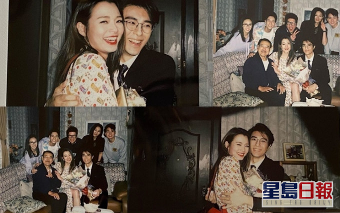 現場實拍的照片很有真實感,呂慧儀、張景淳與熊家的喜悅都似真的一樣。