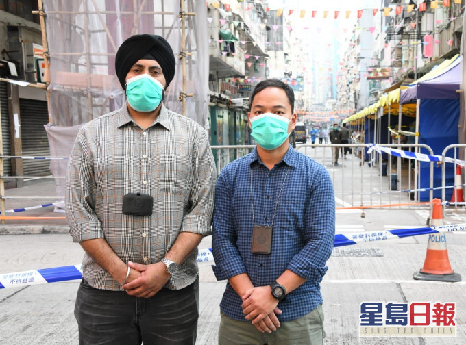 惩教署就「受限区域」共派出超过230名惩教人员参与。