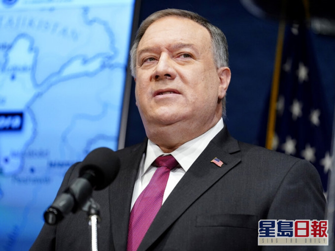 美国国务卿蓬佩奥卸任前一天,再度指控中国压迫新疆维吾尔人。AP图片