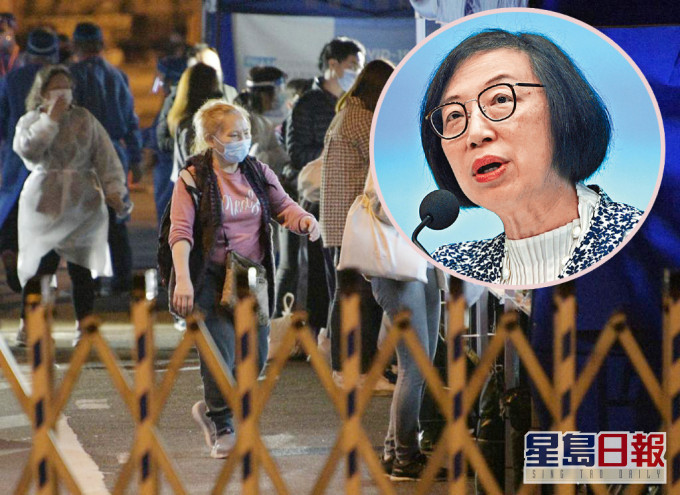 陳肇始表示,當局會盡量將圍封檢測時間縮至最短,冀市民包容。資料圖片