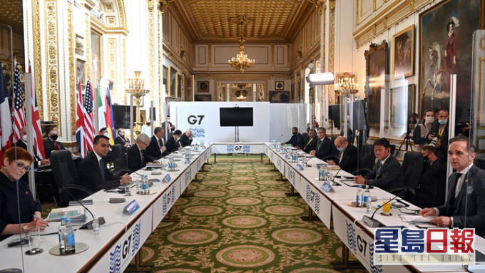 G7外長會議結束。AP圖片