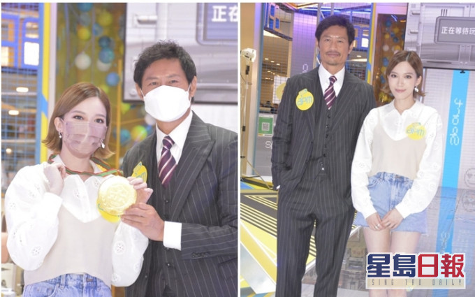黃德斌與黃芷晴齊齊出席活動。