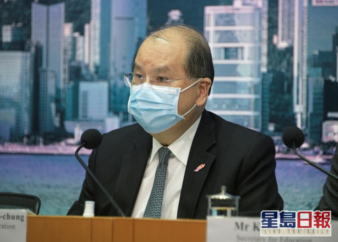 張建宗認為《香港國安法》產生了震懾作用。資料圖片
