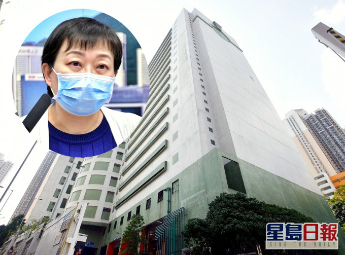 张竹君指34岁女患者于葵涌嘉里物流温控货仓工作,有两名同事的测试结果呈弱阳性。