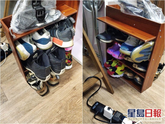 近日有港媽分享不小心在淘寶買錯極小型鞋櫃。Facebook「淘寶開心share」圖片