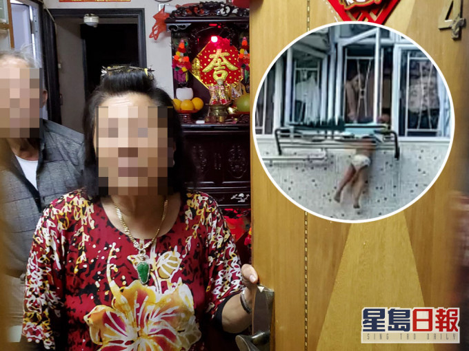 男嬰的婆婆親述事發一刻。