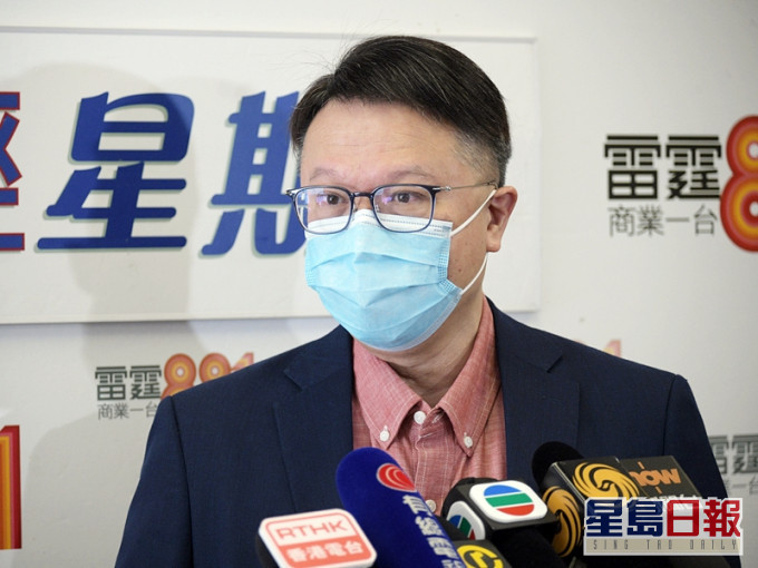 許樹昌指新一輪防疫措施比預期強硬。資料圖片
