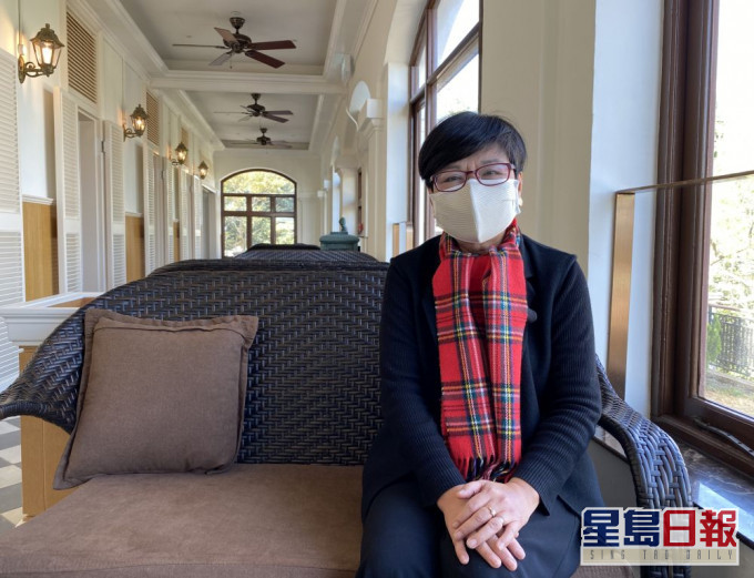 建筑署署长林余家慧于上月退休。网志图片