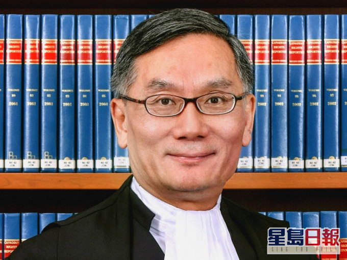 张举能获任命为终审法院首席法官。资料图片