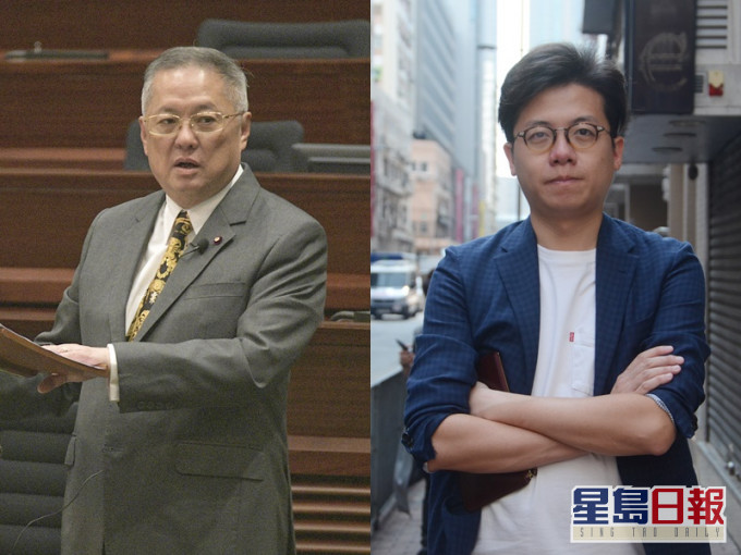 左:張宇人、林瑞華。資料圖片