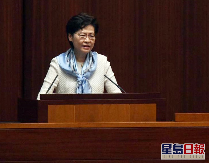 林鄭月娥指現時難以承諾再推新一輪現金援助。